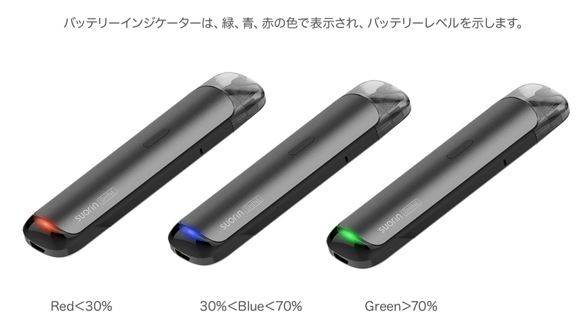 Suorin Shine 充電LEDインジゲータ