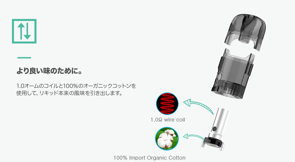 Suorin Shine オーガニックコットン