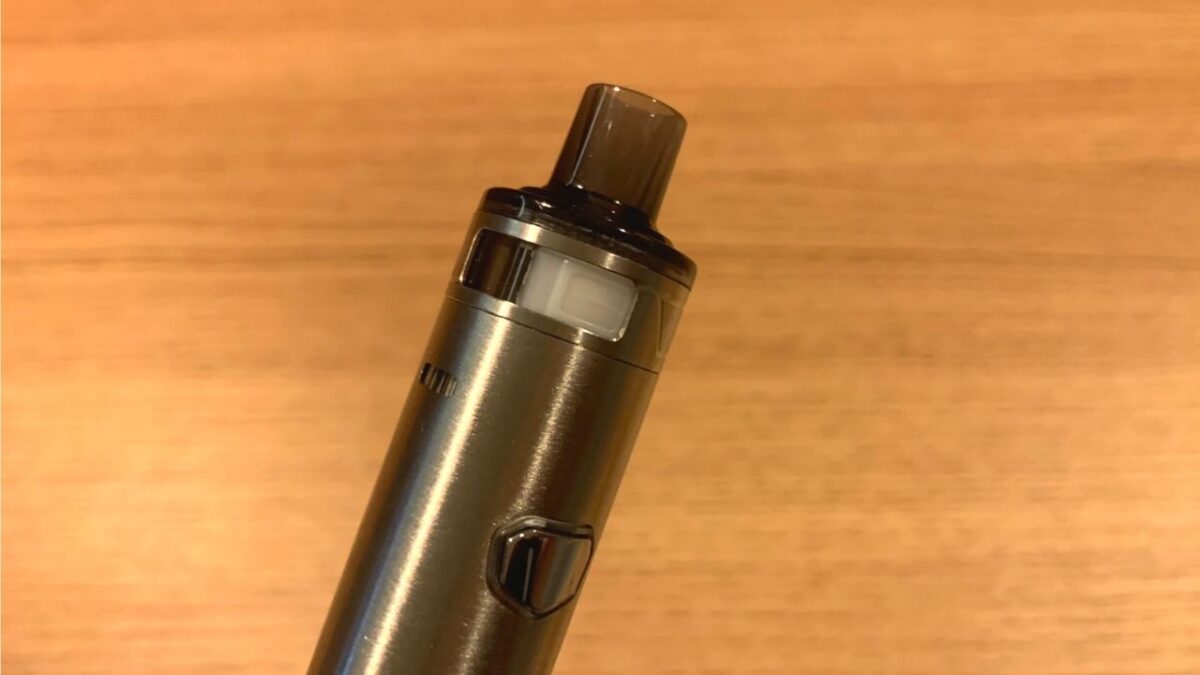 Eleaf iJust AIOのリキッド注入口を出す